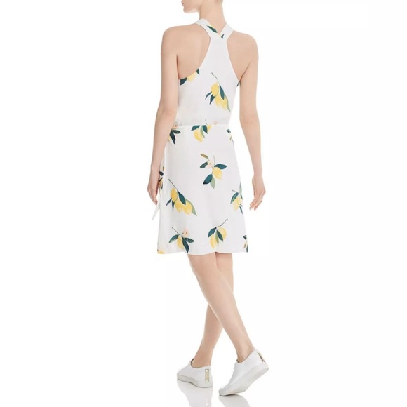 NWOT Rails Trista Lemon Grove Wrap Dress Size Small - Picture 2 of 7